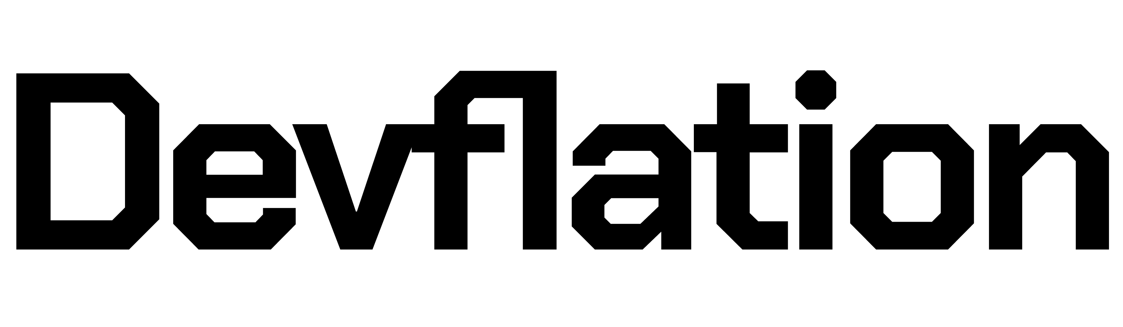Wordmark only — dark
